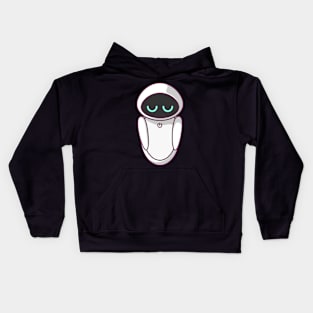 Assistant Robot Sad Expression Kids Hoodie